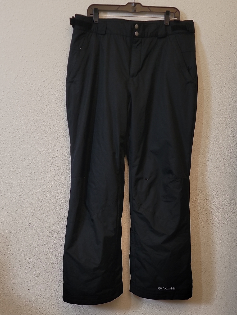 Columbia Pants Omni Tech Black Snowboard Winter Ski Pant Waterproof Size Large